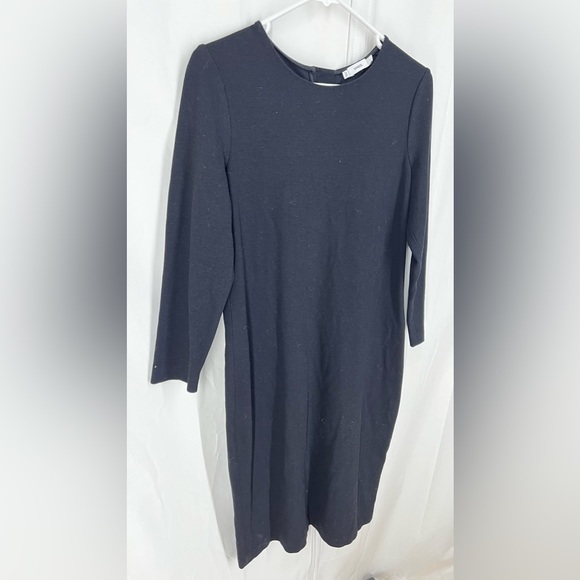 VINCE. Black Sheath Dress L - Picture 4 of 12